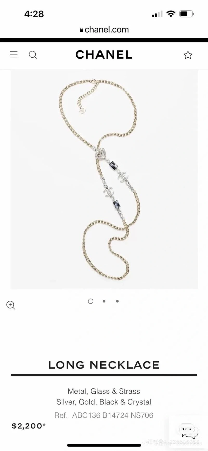 HighPerformance Chanel Necklaces 228553
