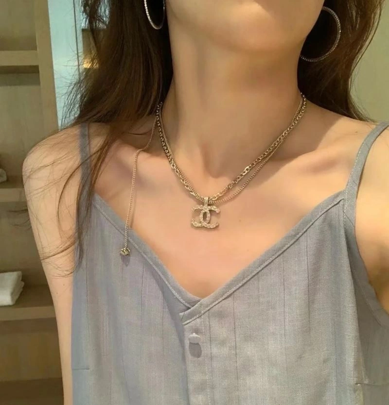 SmoothTexture Chanel Necklaces 228455