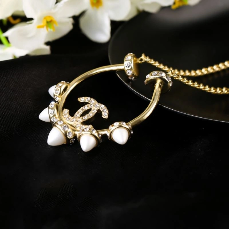 Compact Chanel Necklaces 226880