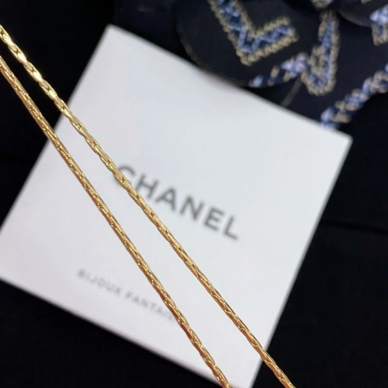 SmoothTexture Chanel Necklaces 224539