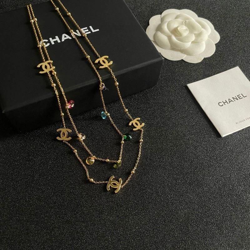 SmoothTexture Chanel Necklaces 223347