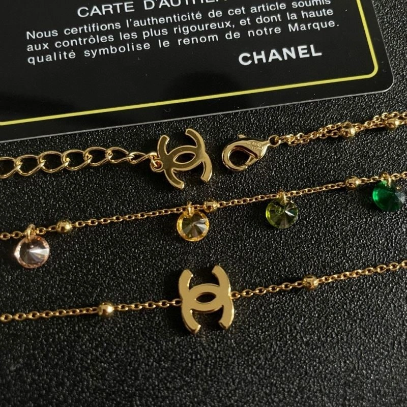SmoothTexture Chanel Necklaces 223347