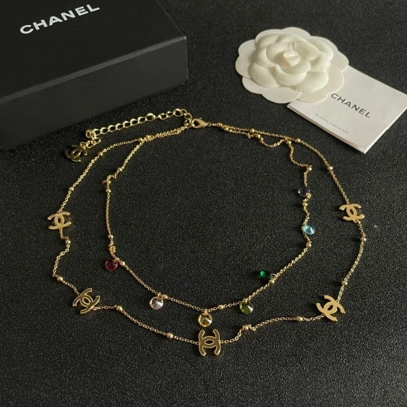 SmoothTexture Chanel Necklaces 223347