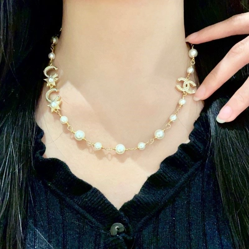 SmoothTexture Chanel Necklaces 220858