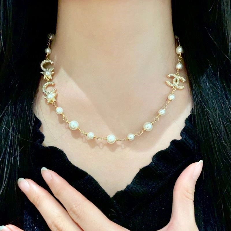 SmoothTexture Chanel Necklaces 220858