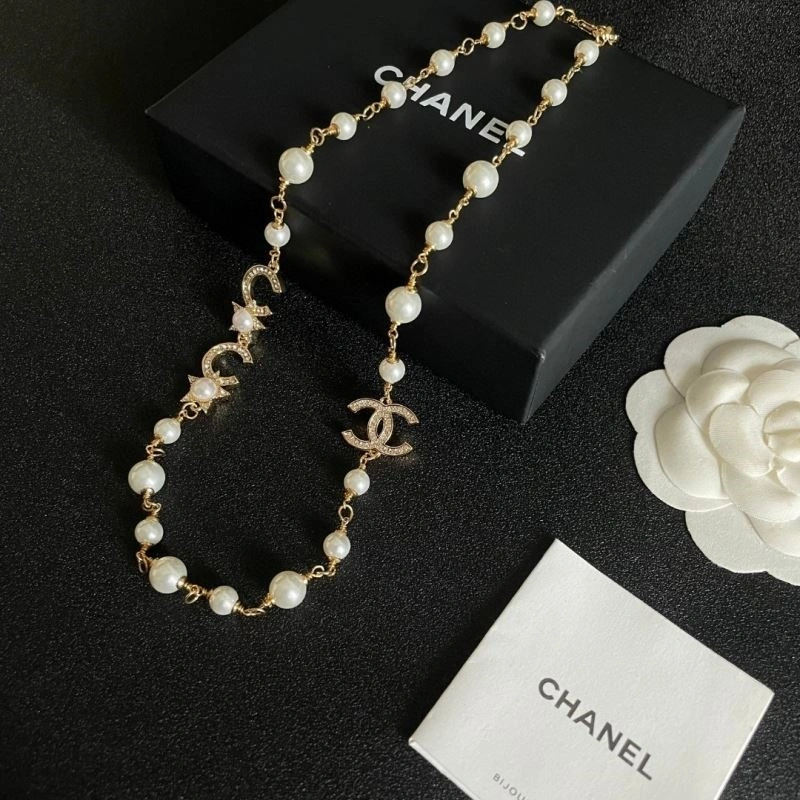 SmoothTexture Chanel Necklaces 220858