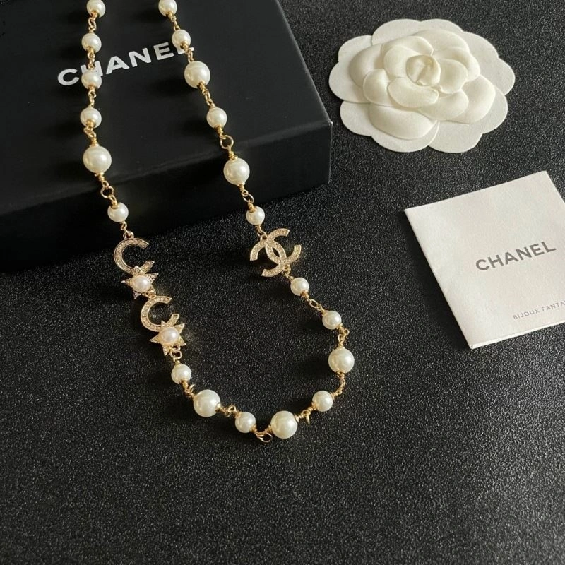 SmoothTexture Chanel Necklaces 220858