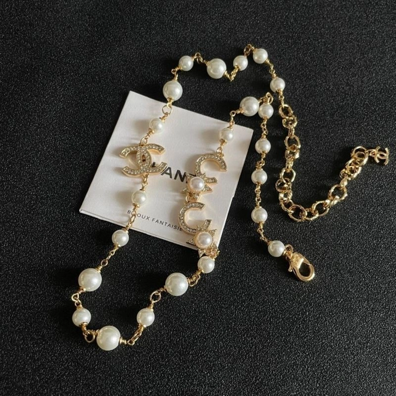 SmoothTexture Chanel Necklaces 220858