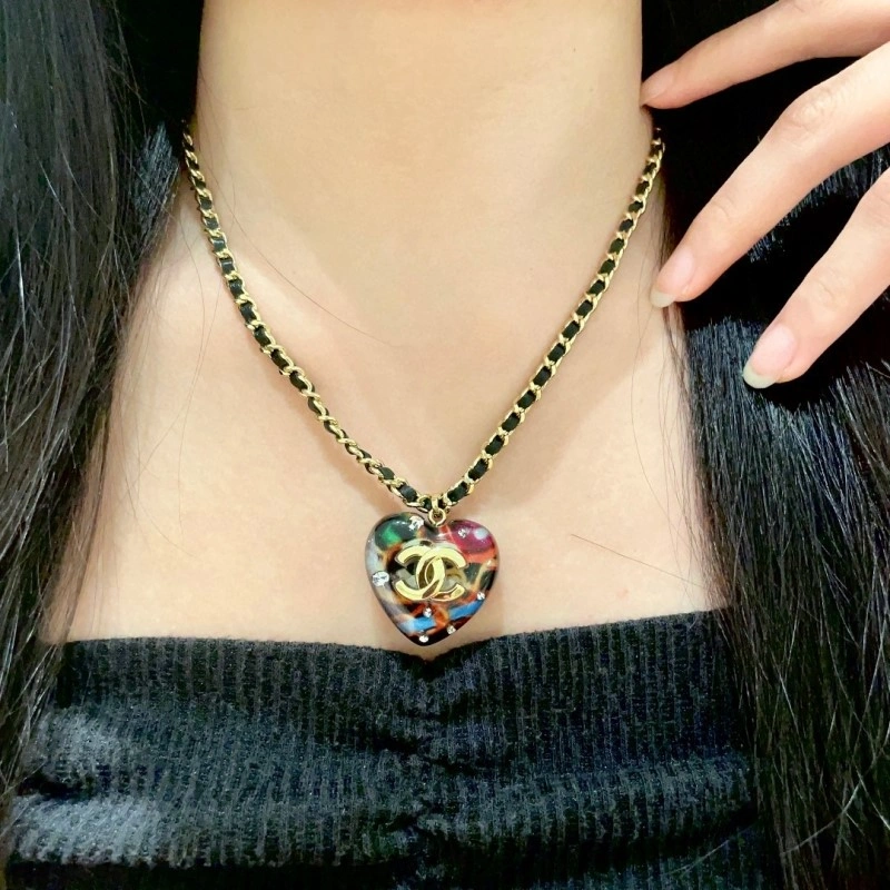 Chanel Necklaces Colorful 219076