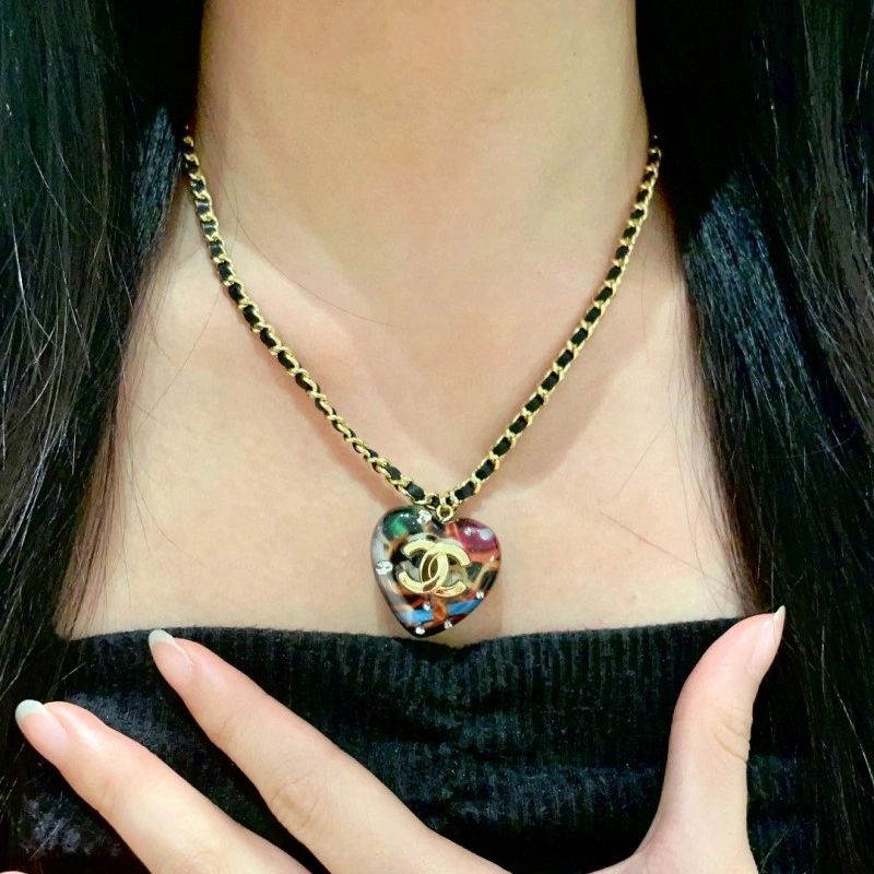 Chanel Necklaces Colorful 219076