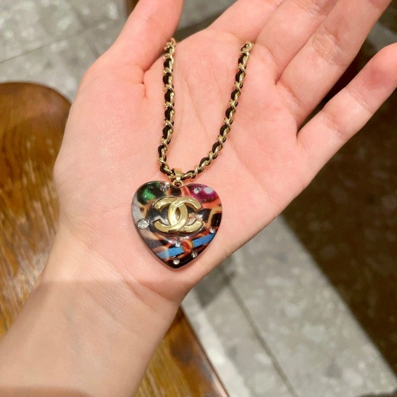 Chanel Necklaces Colorful 219076