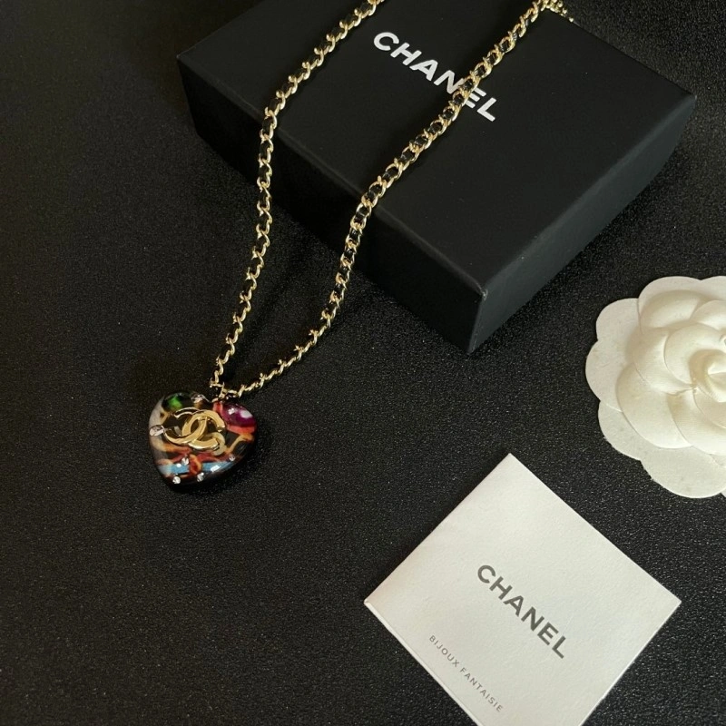 Chanel Necklaces Colorful 219076
