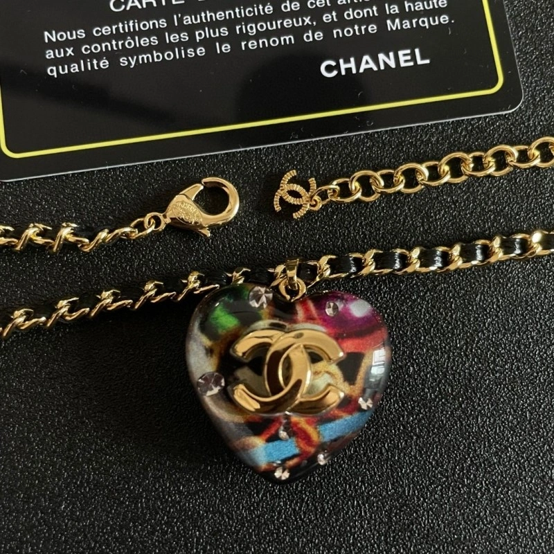 Chanel Necklaces Colorful 219076