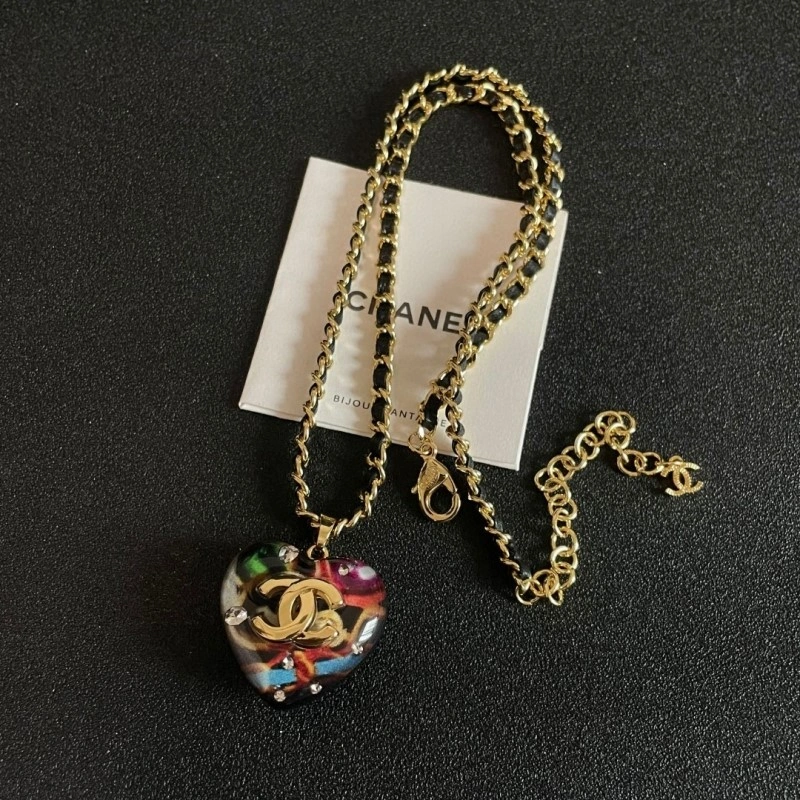 Chanel Necklaces Colorful 219076