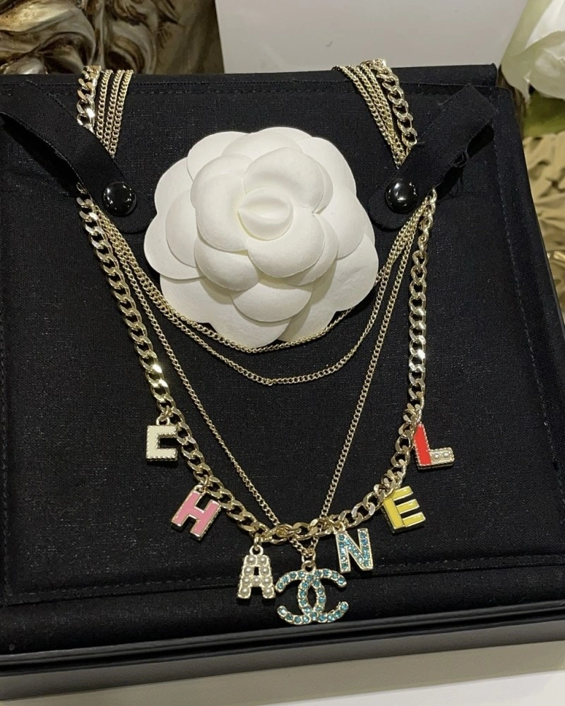 Chanel Necklaces Colorful 218982