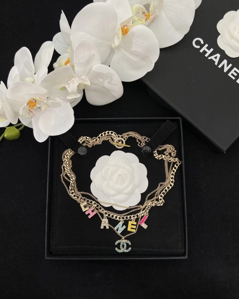 Chanel Necklaces Colorful 218982