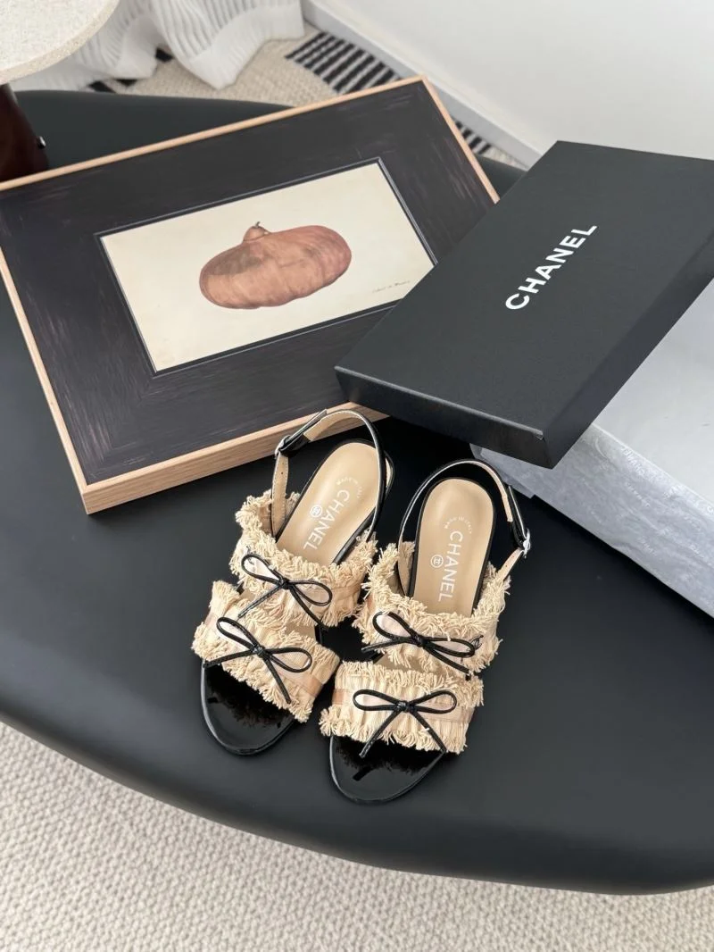 Chanel Sandals Stretchable 20105