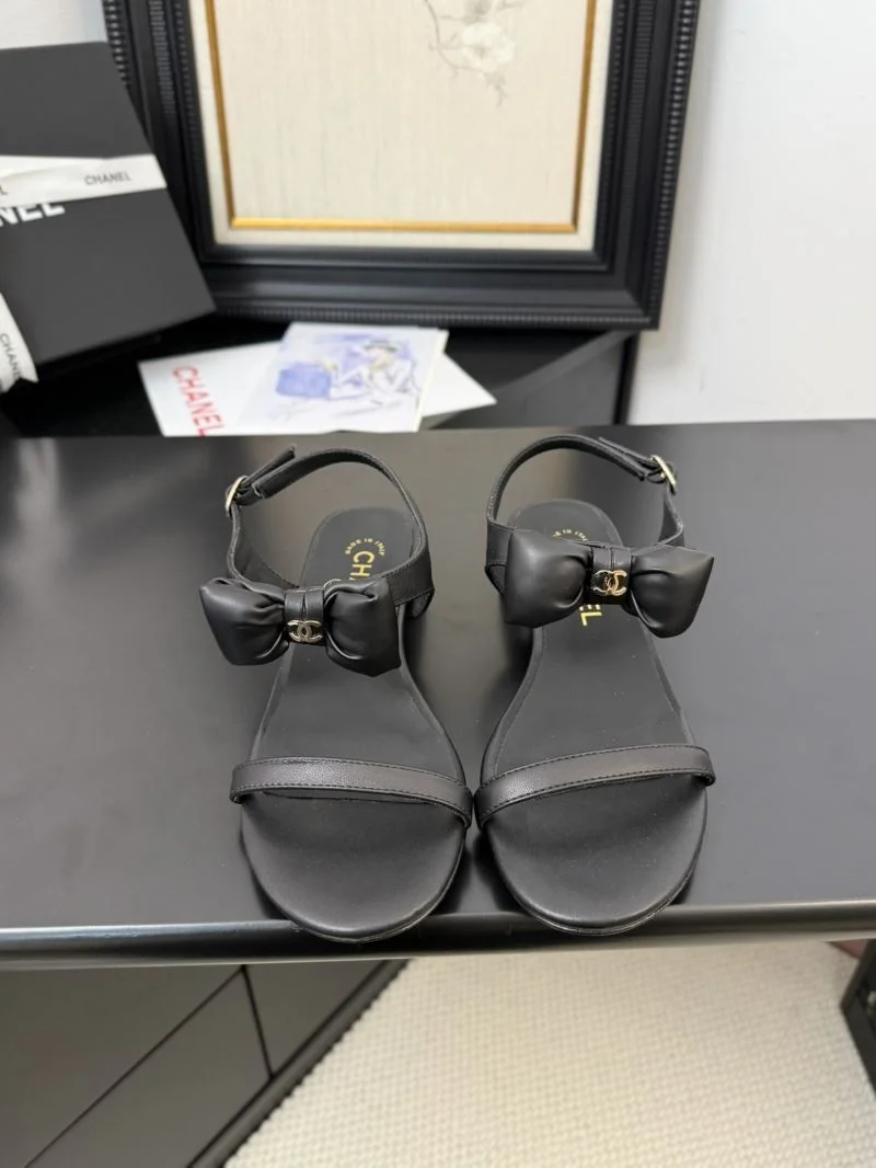 Sleek Chanel Sandals 19040