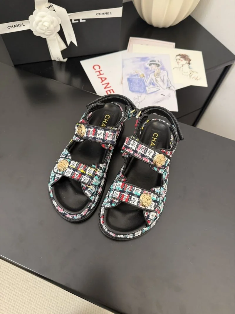 ZipUp Chanel Sandals 19004
