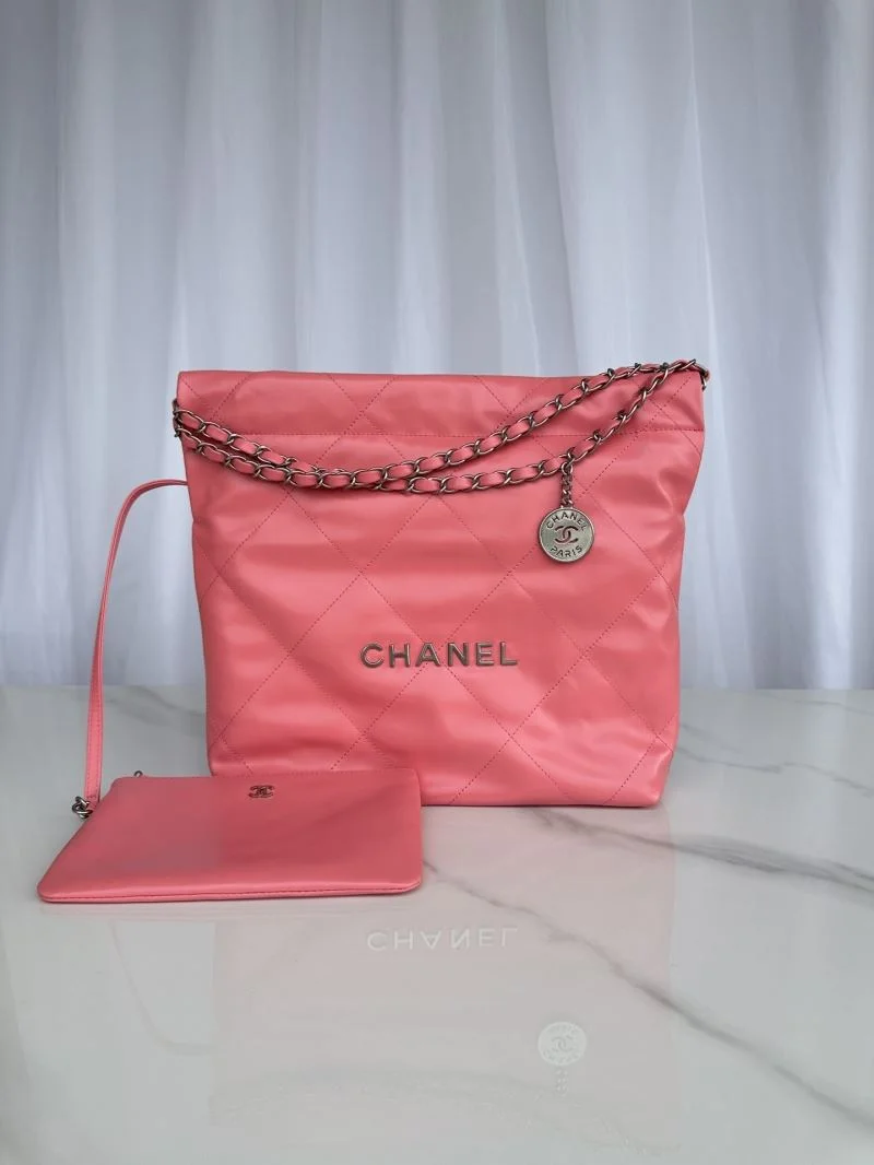 SmoothTexture Chanel Shopping Bags 52597