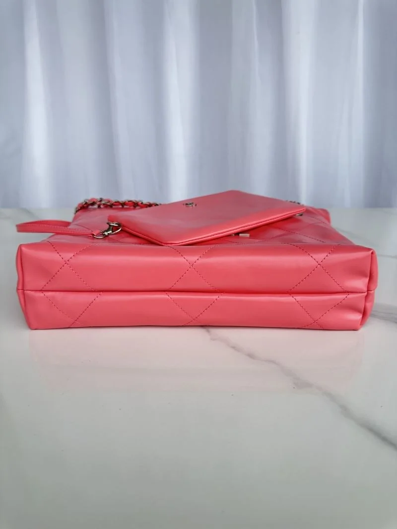 SmoothTexture Chanel Shopping Bags 52597
