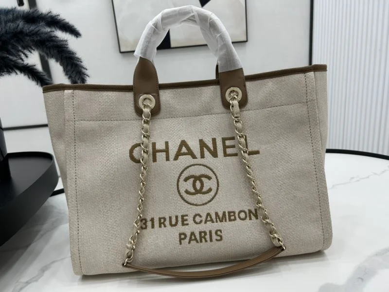 SunProtective Chanel Shopping Bags 54786