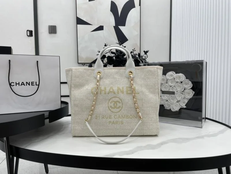 Bright Chanel Shopping Bags 54771