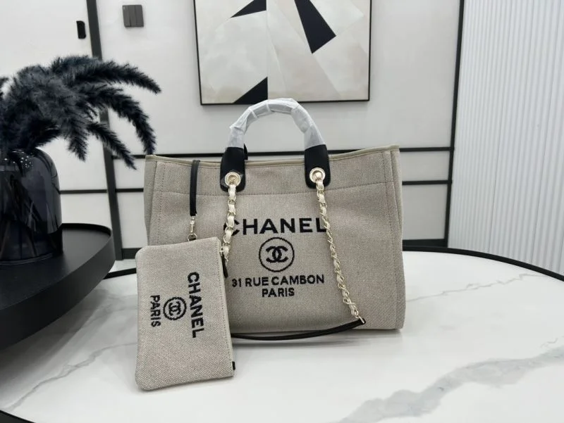 SmoothTexture Chanel Shopping Bags 54756