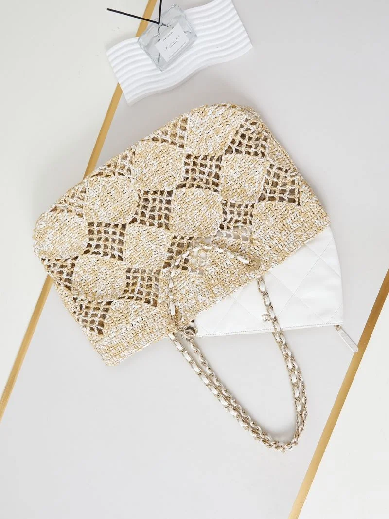 Compact Chanel Shopping Bags 54738