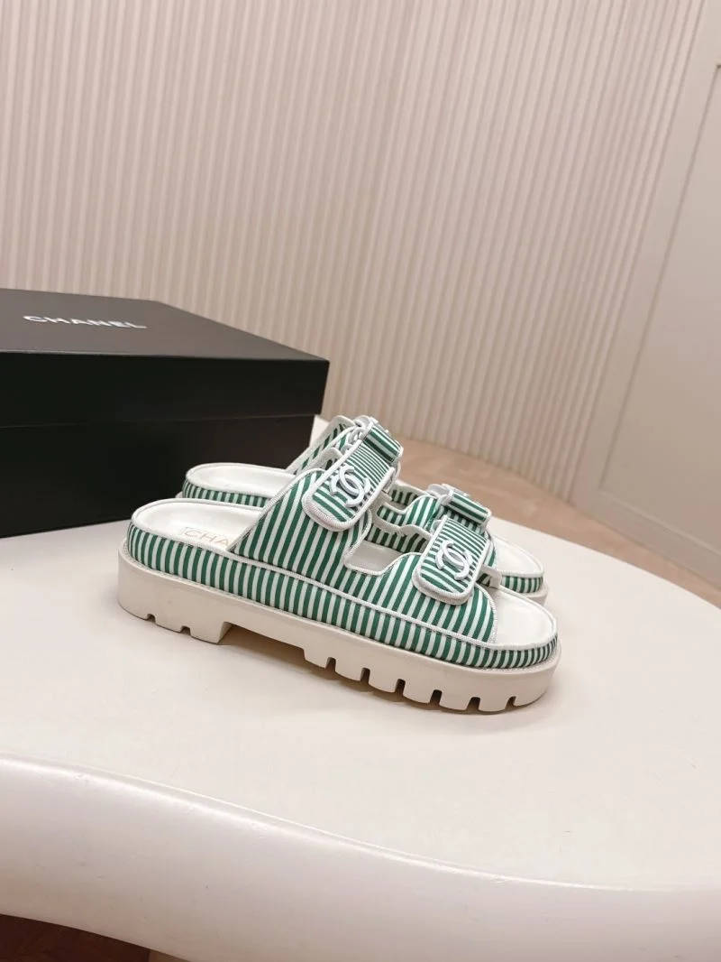 Chanel Slippers WaterResistant 19862