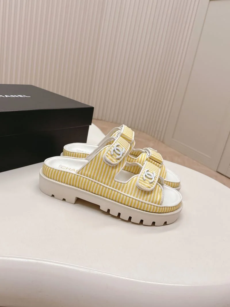 Cozy Chanel Slippers 19859