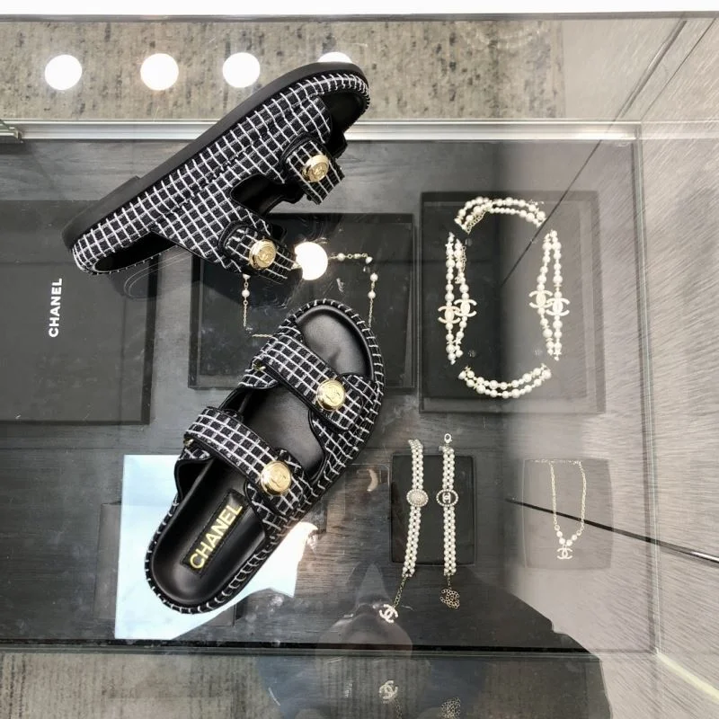 ZipUp Chanel Slippers 19828
