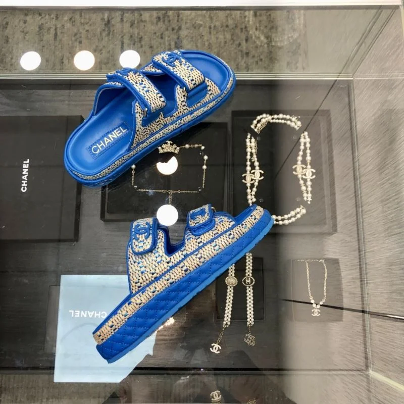 Chanel Slippers Colorful 19824
