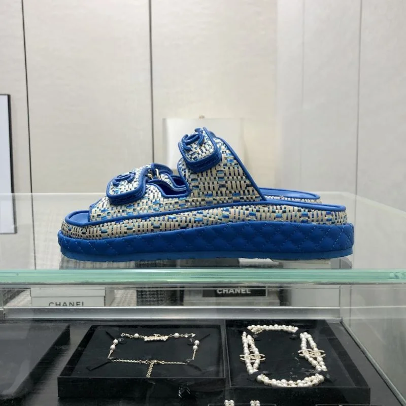 Chanel Slippers Colorful 19824