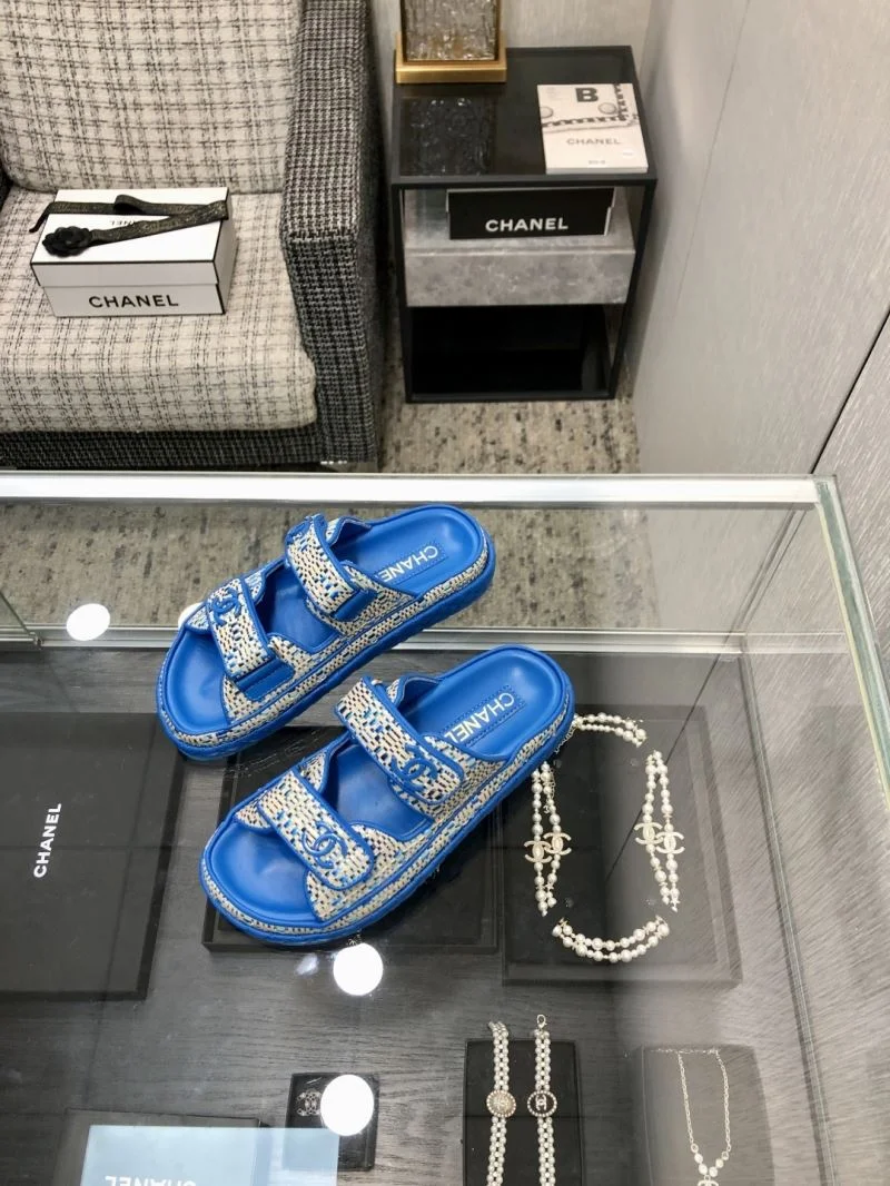 Chanel Slippers Colorful 19824