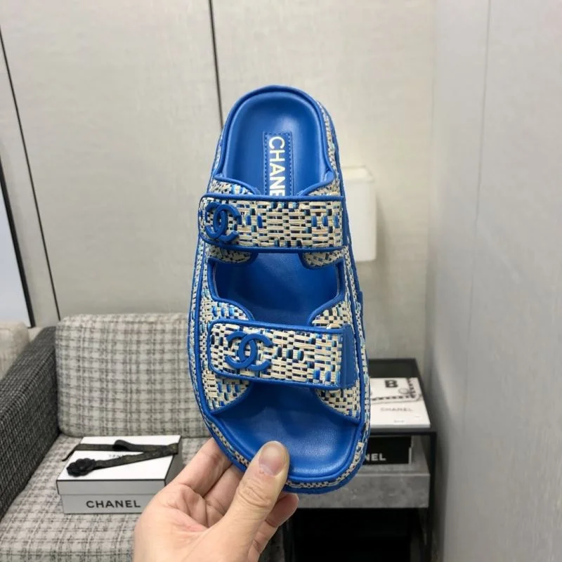 Chanel Slippers Colorful 19824