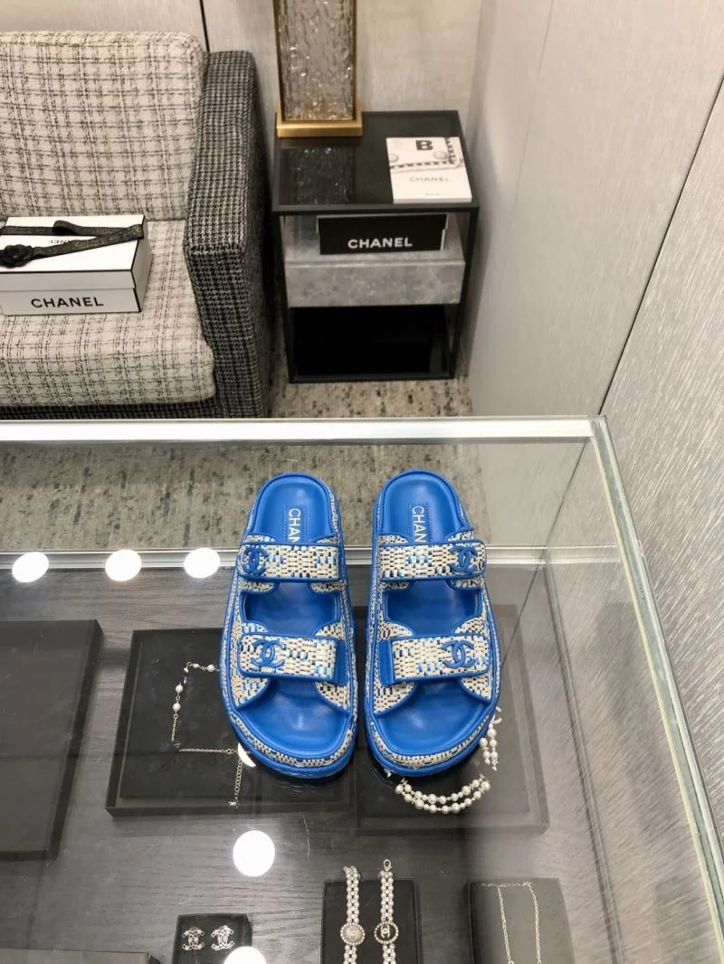 Chanel Slippers Colorful 19824