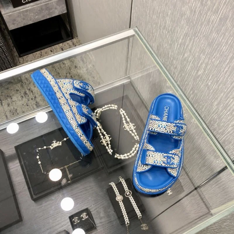 Chanel Slippers Colorful 19824