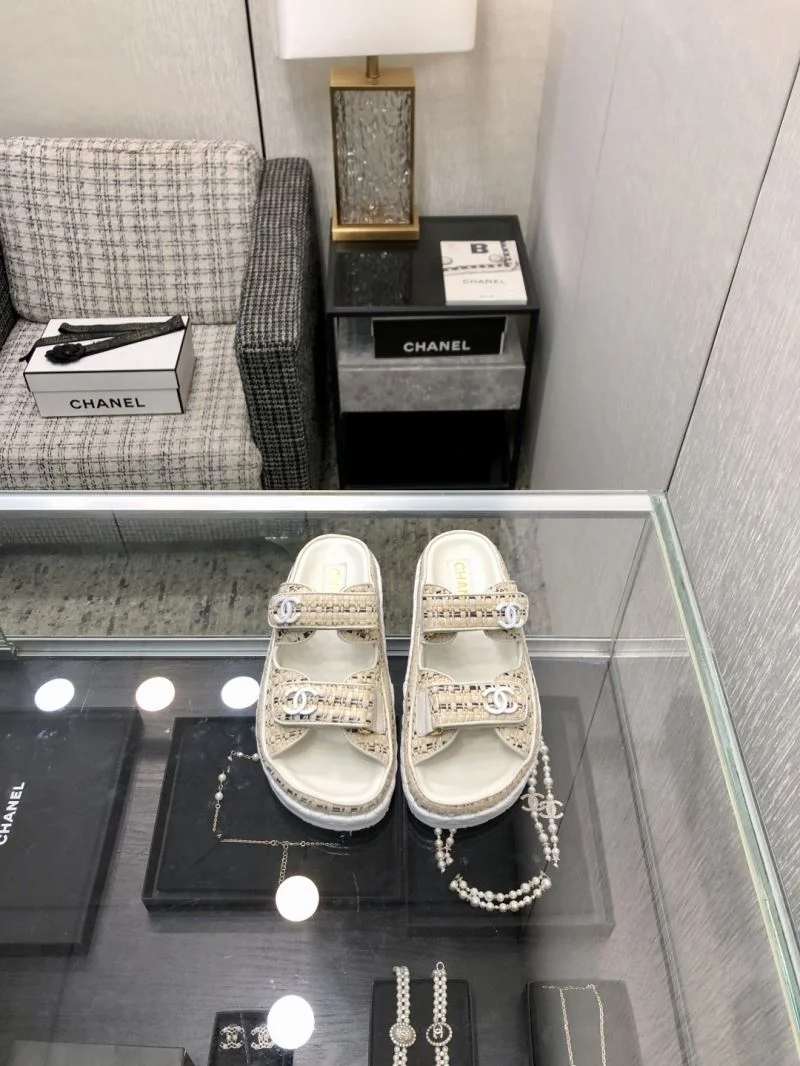 Chanel Slippers Stretchable 19822