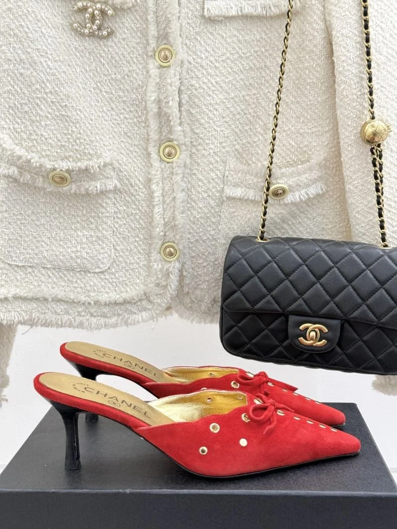 Compact Chanel Slippers 19800