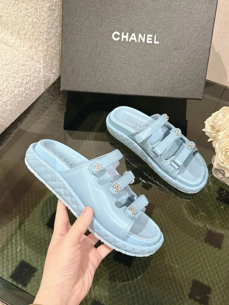 WaterResistant Chanel Slippers 19642