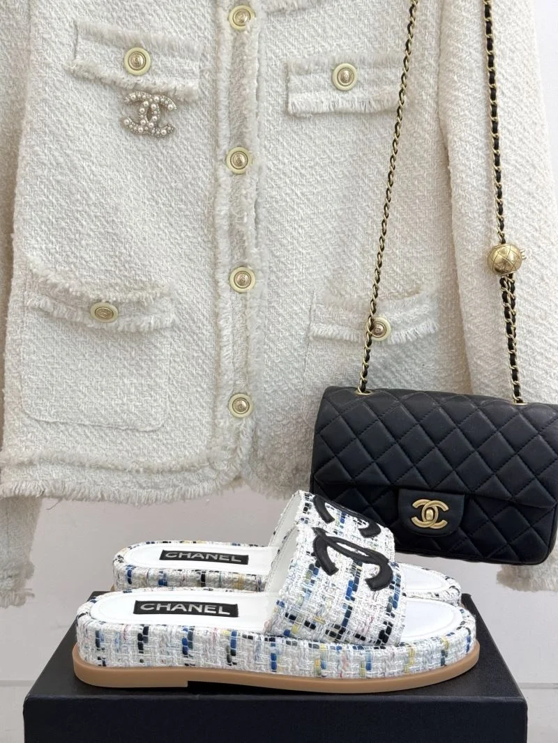 Chanel Slippers OdorResistant 18906