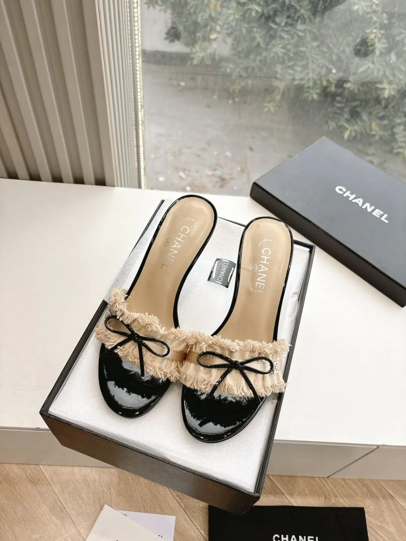 Chanel Slippers Stretchable 18884