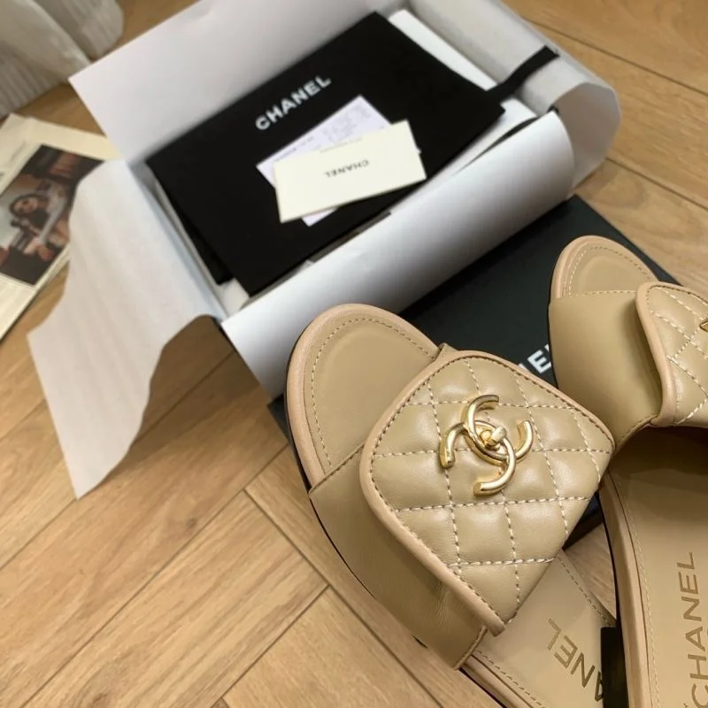 ZipUp Chanel Slippers 18809