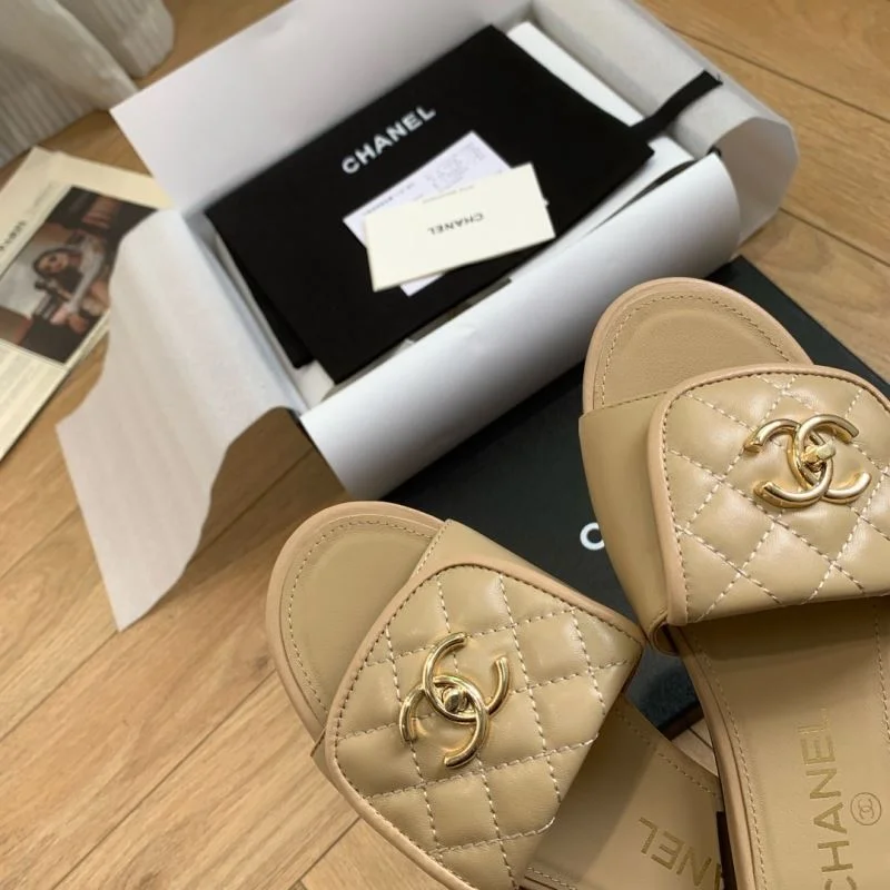 ZipUp Chanel Slippers 18809