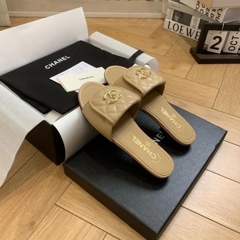 ZipUp Chanel Slippers 18809