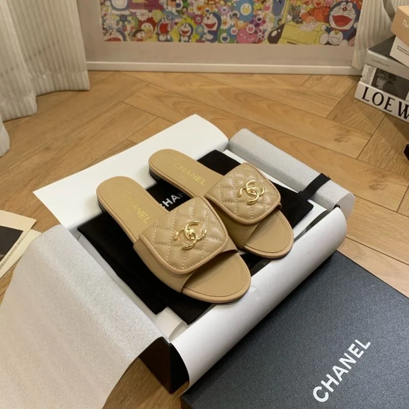 ZipUp Chanel Slippers 18809