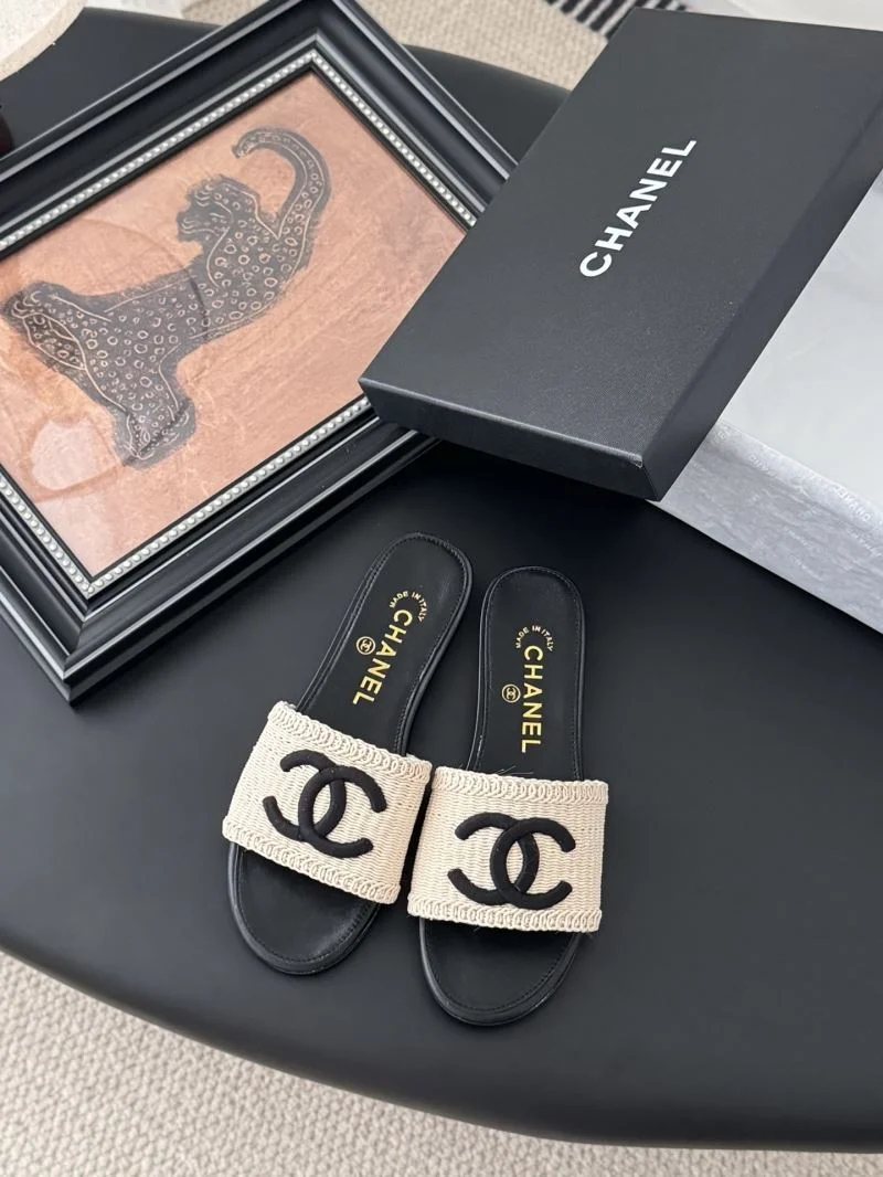Upgraded Chanel Slippers 18736