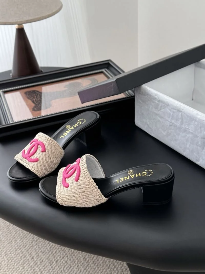 Chanel Slippers Stretchable 18733