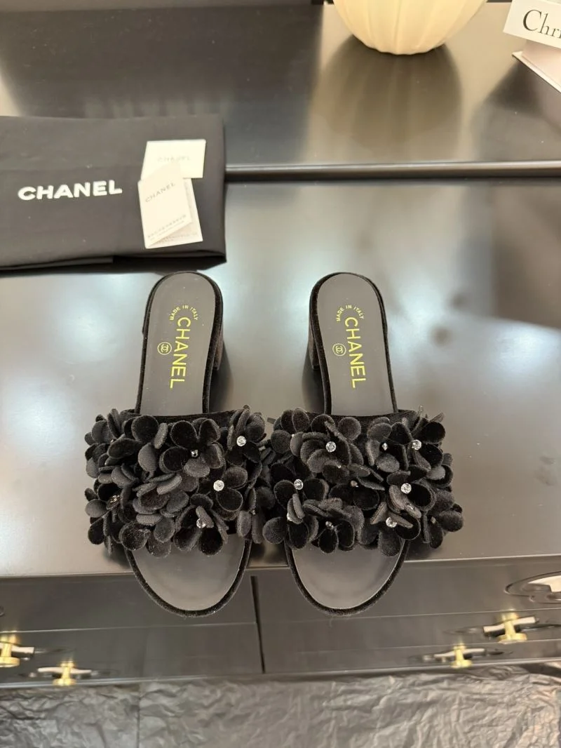 Stretchable Chanel Slippers 18594